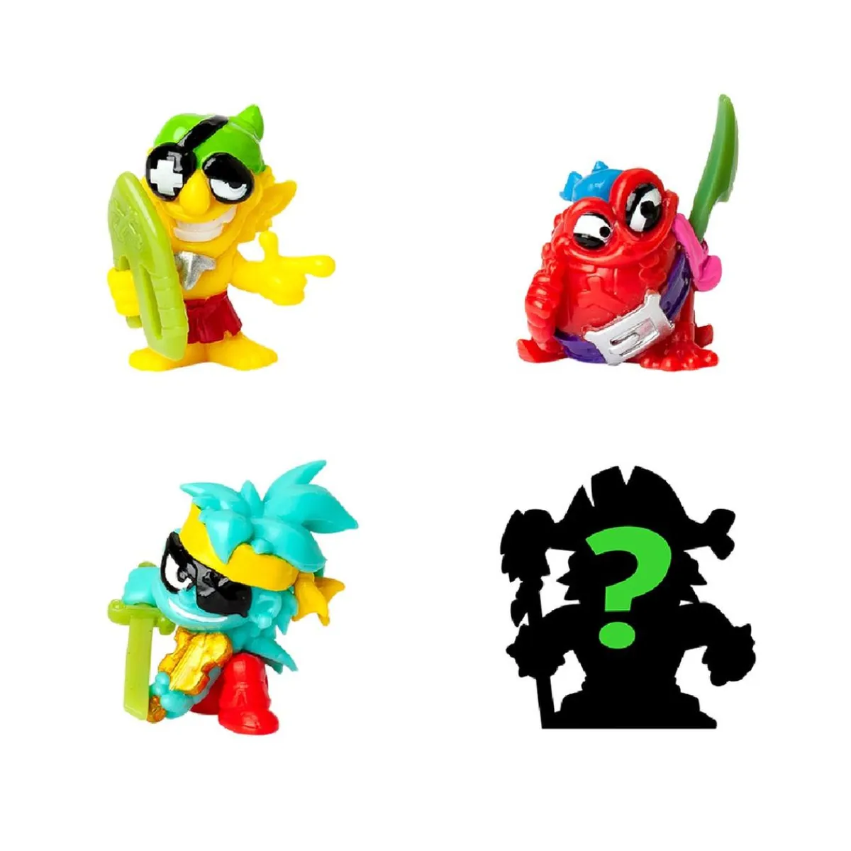 40 SETTIMANE Figuras De Acción*Piratix Wild Kingdom - Pack 4 figuras (Varios Modelos)