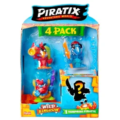 40 SETTIMANE Figuras De Acción*Piratix Wild Kingdom - Pack 4 figuras (Varios Modelos)