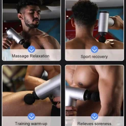 KLACK EUROPE Figuras De Acción*Pistola de masaje Negra