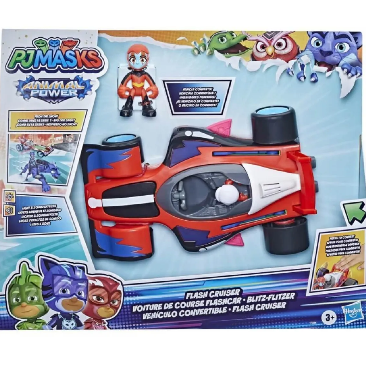 PJMASKS Coleccionables Y Mini Mundos*PJ Masks - Vehículo transformable Animal Power