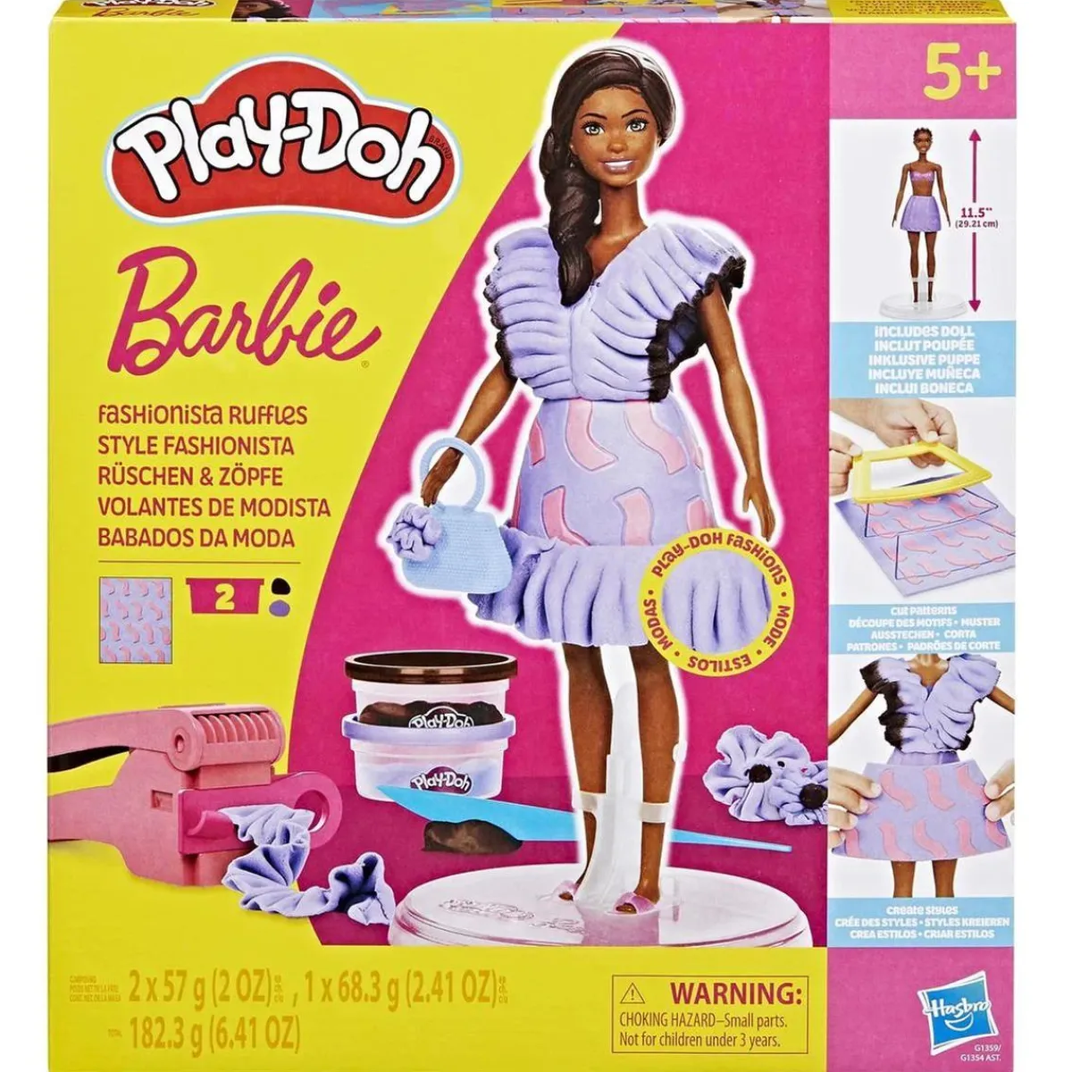 PLAY-DOH Steam|Arte Y Manualidades*- Diseña tu Muñeca Barbie (Varios Modelos)