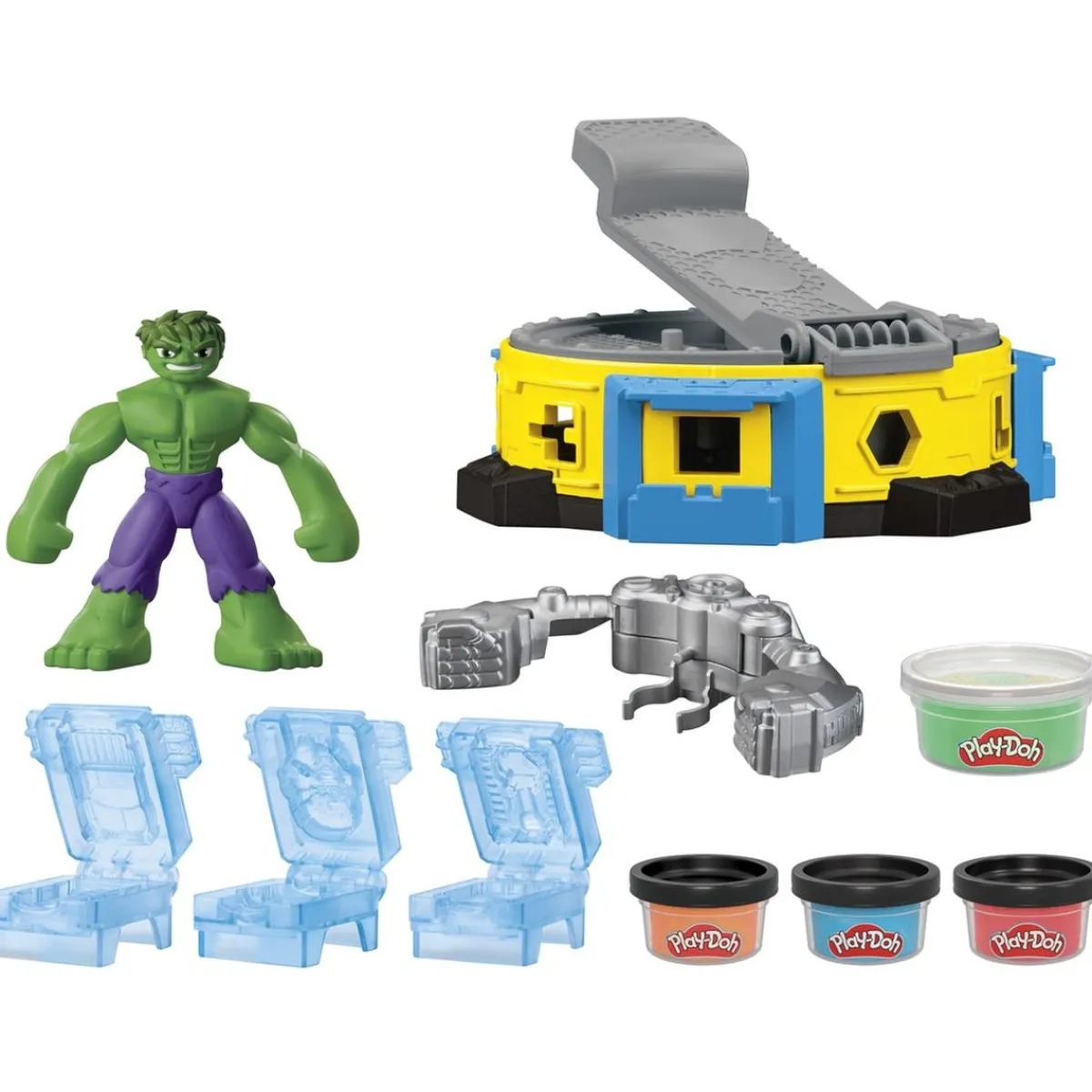 HASBRO IBERIA Steam|Arte Y Manualidades*Play-Doh - Hulk Aplasta y moldea