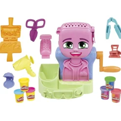 HASBRO IBERIA Steam|Arte Y Manualidades*Play-Doh - Juguete Creativo Estilo Peluquería con Plastilina ㅤ