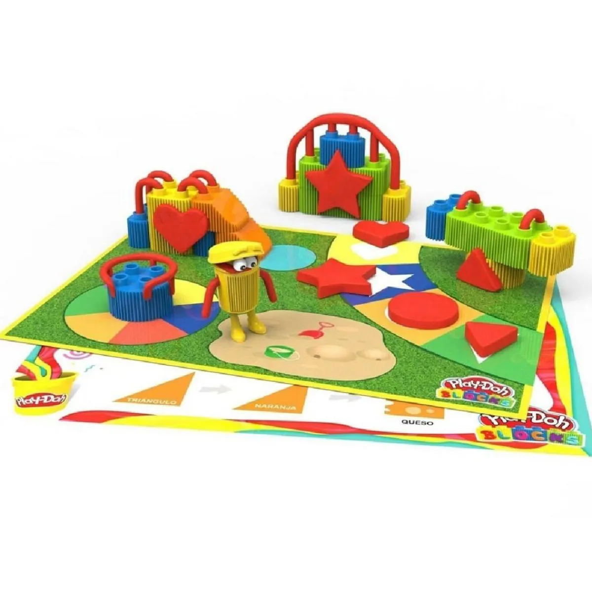 PLAY-DOH Juguetes De Construcción*Blocks - Aprende Formas y Colores