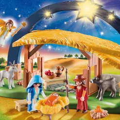 PLAYMOBIL Juguetes De Construcción*- Belén con Luz - 9494