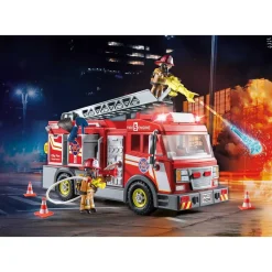 PLAYMOBIL Juguetes De Construcción*- Camión de Bomberos City Action