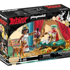 PLAYMOBIL Juguetes De Construcción*- Construcción Astérix César y Cleopatra 71270 ㅤ