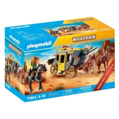 PLAYMOBIL Juguetes De Construcción*- Diligencia del salvaje oeste