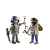 PLAYMOBIL Juguetes De Construcción*- Dúo de Acción: SWAT & Bandido ㅤ