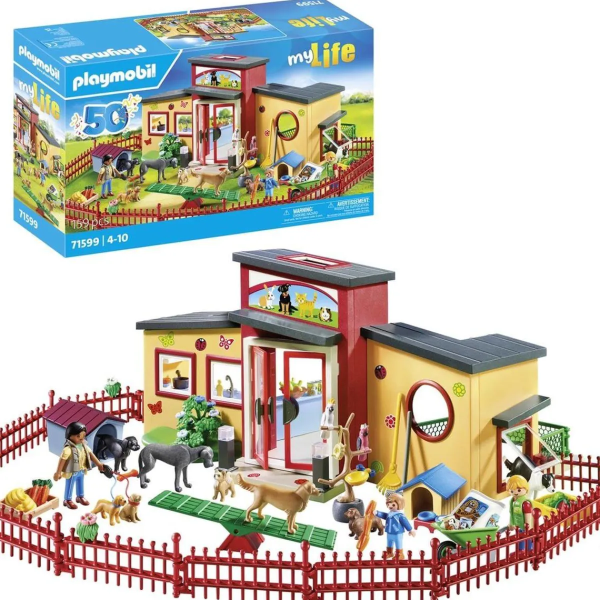 PLAYMOBIL Juguetes De Construcción*- Hotel de mascotas