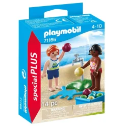 PLAYMOBIL Juguetes De Construcción*- Niños con globos de agua Special Plus ㅤ