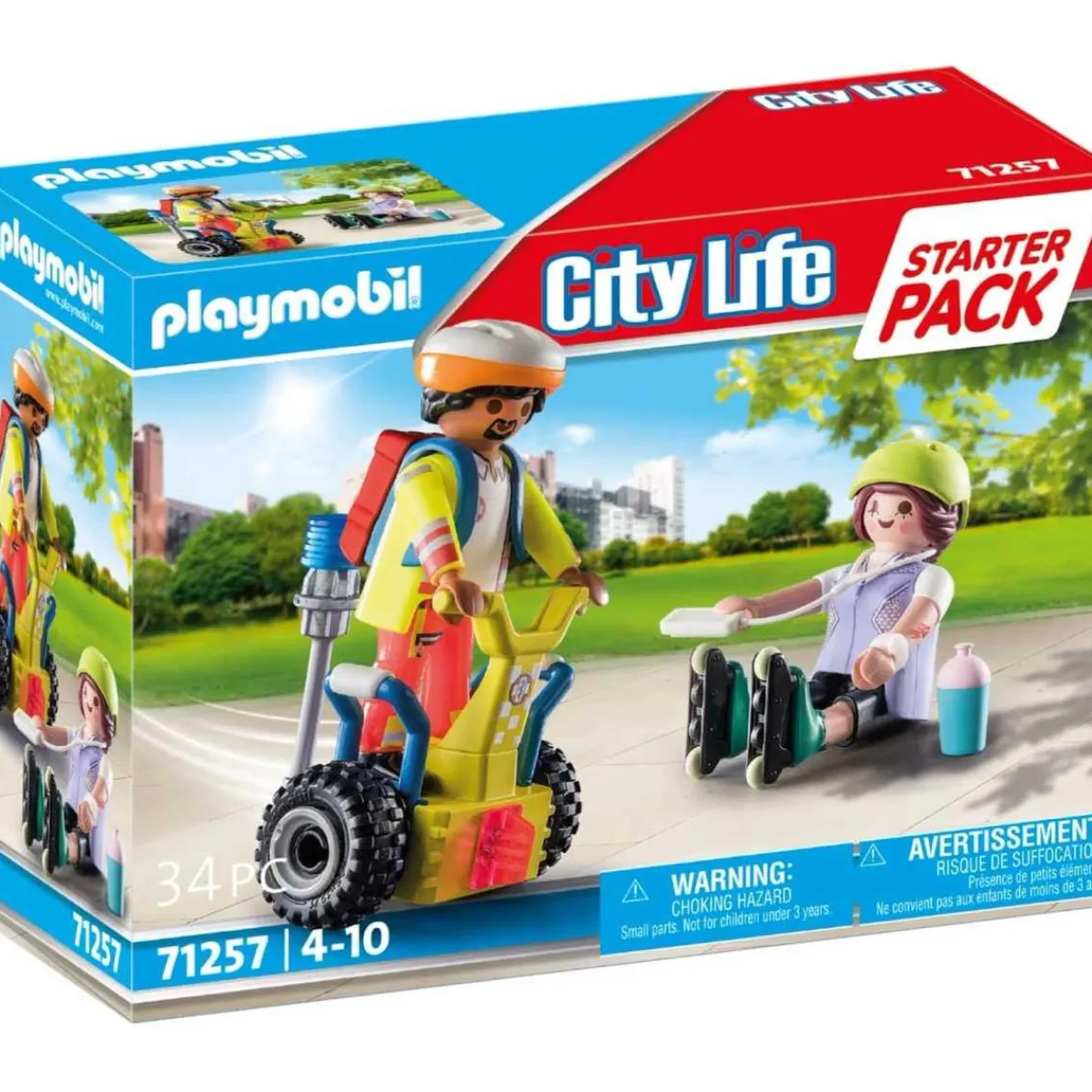 PLAYMOBIL Juguetes De Construcción*- Pack inicial de rescate con Balance Racer