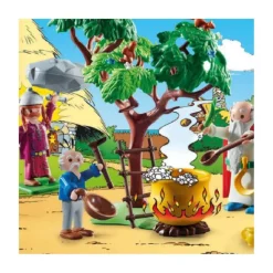PLAYMOBIL Juguetes De Construcción*- Panorámix con el caldero de la Poción Mágica - 70933