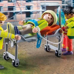 PLAYMOBIL Juguetes De Construcción*- City Life Ambulancia con luz y sonido ㅤ