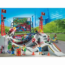 PLAYMOBIL Juguetes De Construcción*- Skate Park 70168