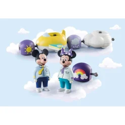 PLAYMOBIL Juguetes De Construcción*- Tren Nube inspirado en Mickey y Minnie ㅤ