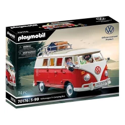 PLAYMOBIL Juguetes De Construcción*- Volkswagen T1 Camping Bus - 70176