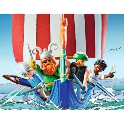 PLAYMOBIL Juguetes De Construcción*Astérix - Barco Pirata