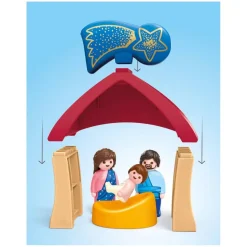 PLAYMOBIL Juguetes De Construcción*Junior - Portal de Belén