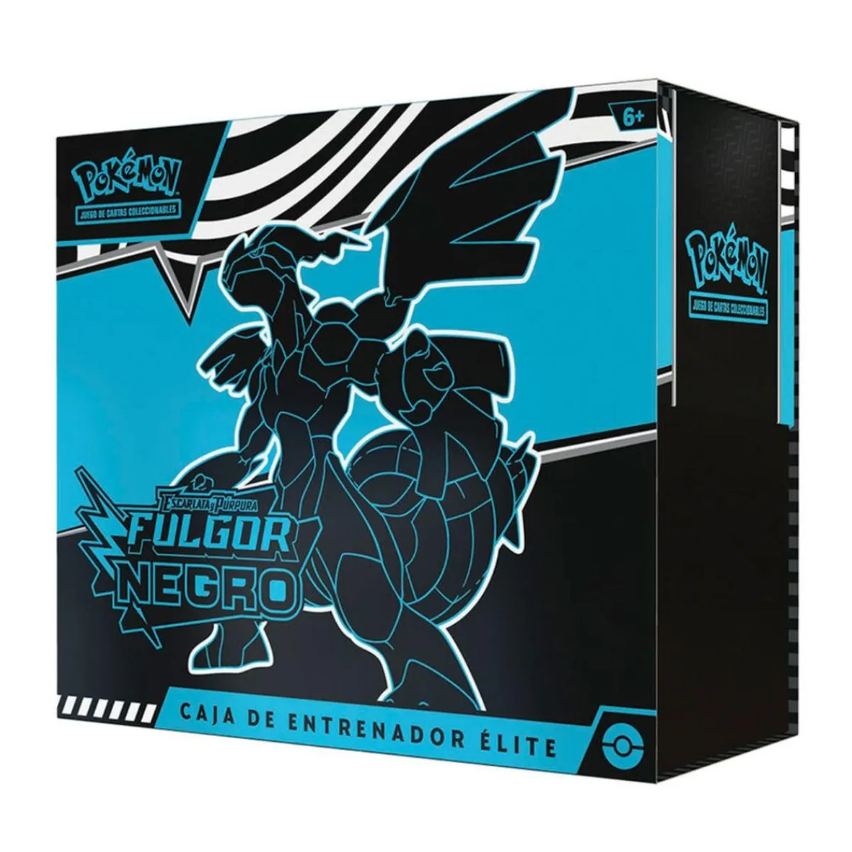 BANDAI Juegos Y Puzzles|Friki Zone*Pokémon - Caja de entrenador Elite Escarlata y Púrpura: Fulgor Negro (Español)