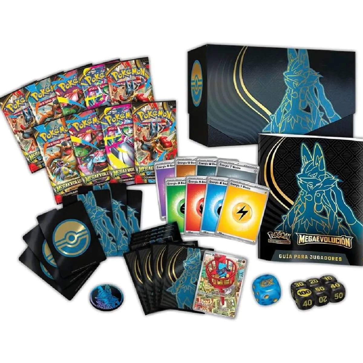 BANDAI Juegos Y Puzzles|Friki Zone*Pokémon - Caja de Entrenador Élite Mega Evolución en español (Varios modelos)