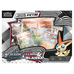 BANDAI Juegos Y Puzzles|Friki Zone*Pokémon - Colección Ilustración Victini - Fulgor Negro y Llama Blanca (español)