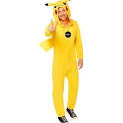 NINTENDO Disfraces|Halloween*Pokémon - Disfraz adulto Pikachu talla M