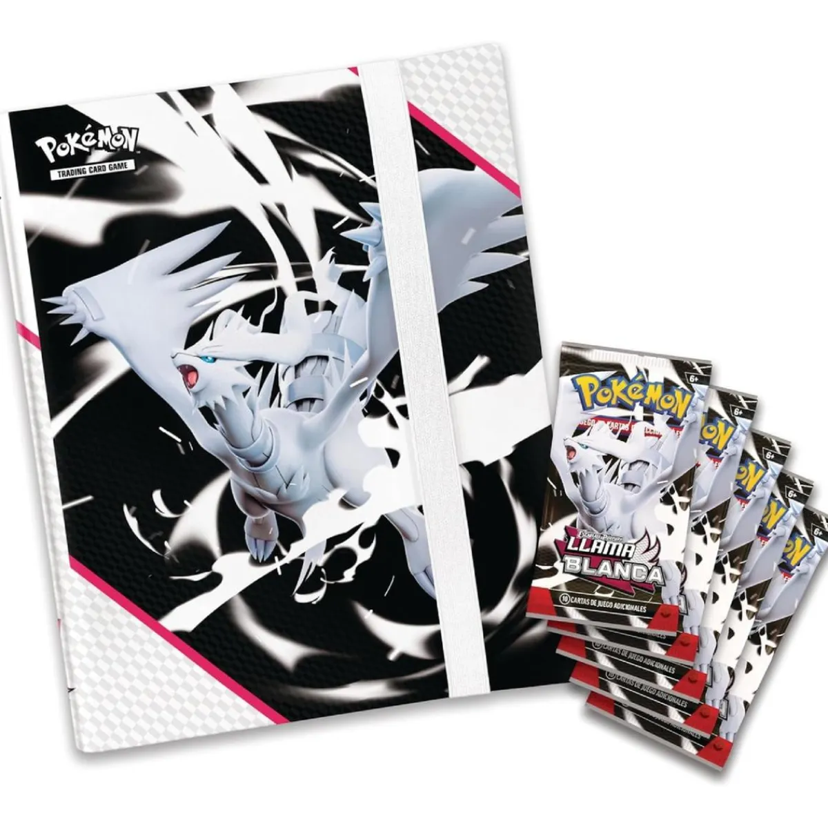 BANDAI Juegos Y Puzzles|Friki Zone*Pokémon - Álbum para colecciones Escarlata y Púrpura: Llama Blanca (Español)