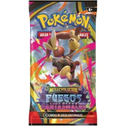 BANDAI Friki Zone|Juegos Y Puzzles*Pokémon - Megaevolución Fuegos Fantasmales - Sobre cartas coleccionables en español (Varios modelos)