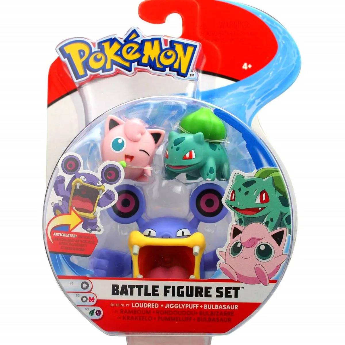 BIZAK Figuras De Acción*Pokémon - Multipack 3 Figuras (varios modelos)