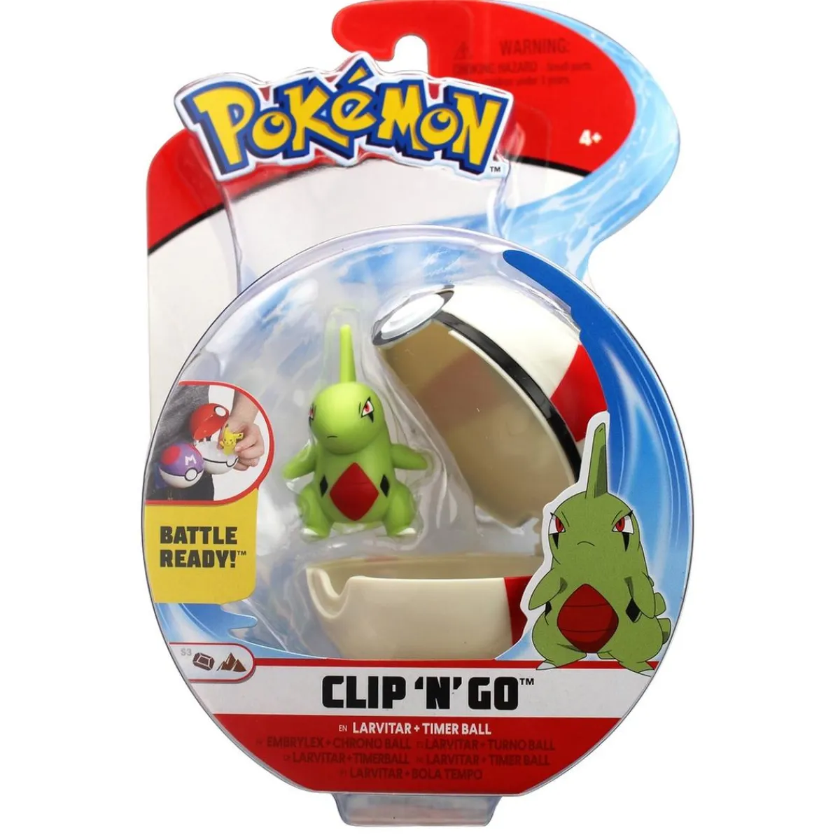 BIZAK Figuras De Acción*Pokémon - Poké Ball Clip N Go (varios modelos)