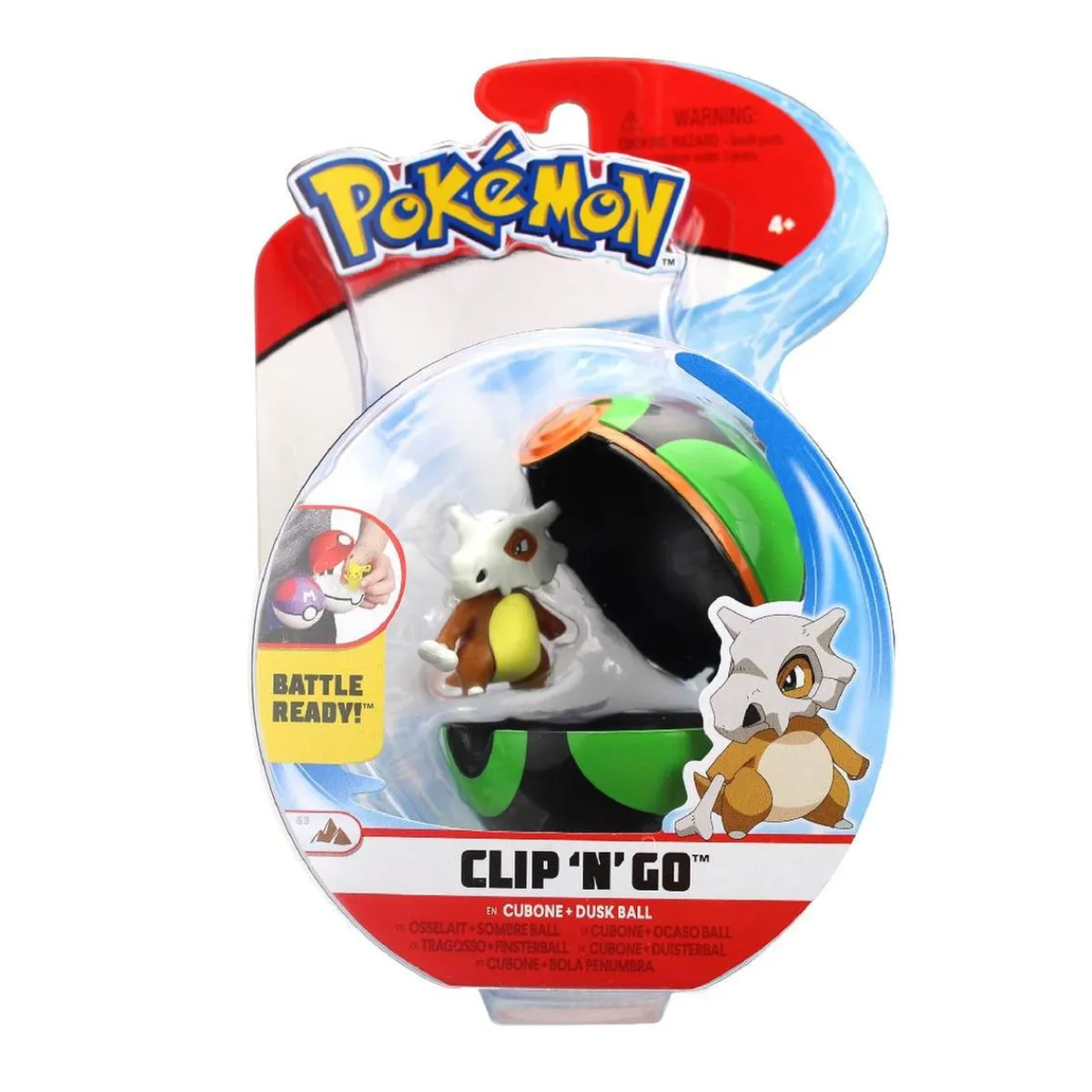 BIZAK Figuras De Acción*Pokémon - Poké Ball Clip N Go (varios modelos)