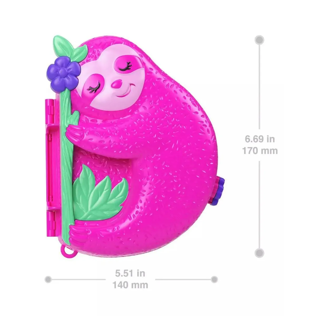 MATTEL Coleccionables Y Mini Mundos*Polly Pocket - Bolso familia de perezosos