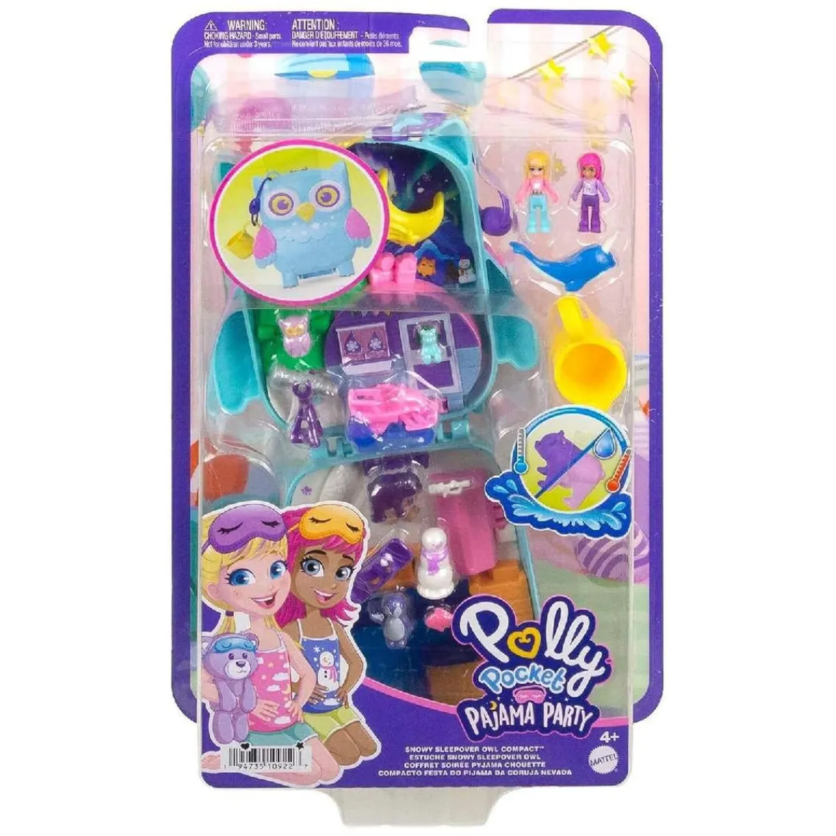 MATTEL Coleccionables Y Mini Mundos*Polly Pocket - Playset con 2 muñecas y accesorios (varios modelos)