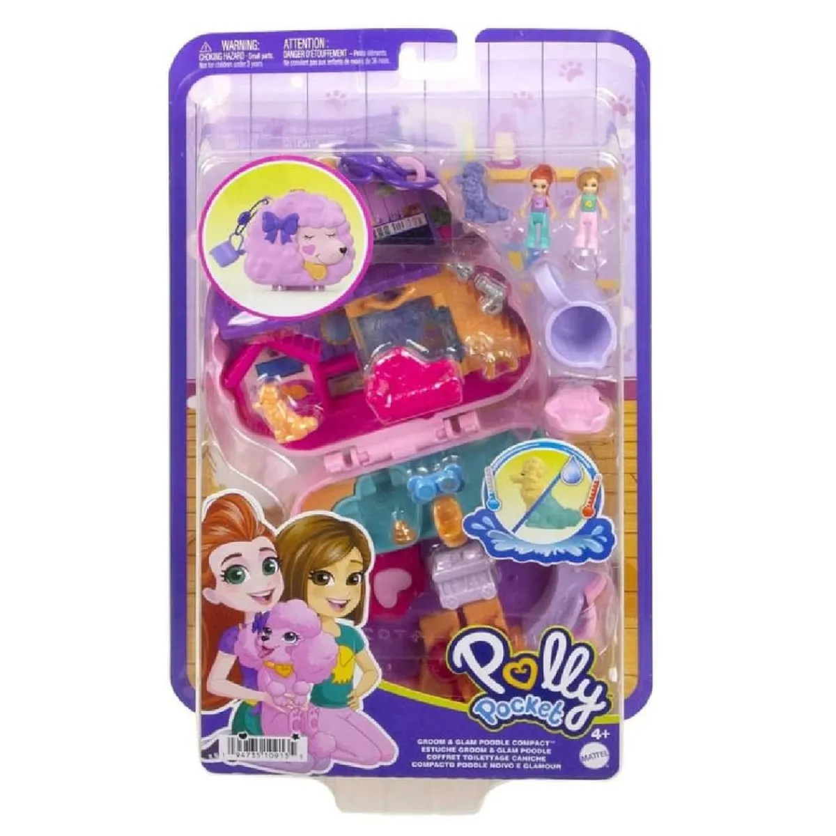 MATTEL Coleccionables Y Mini Mundos*Polly Pocket - Playset con 2 muñecas y accesorios (varios modelos)
