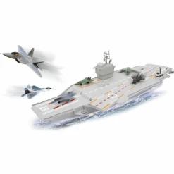 INVINCIBLE HEROS Figuras De Acción*Portaviones Militar interactivo