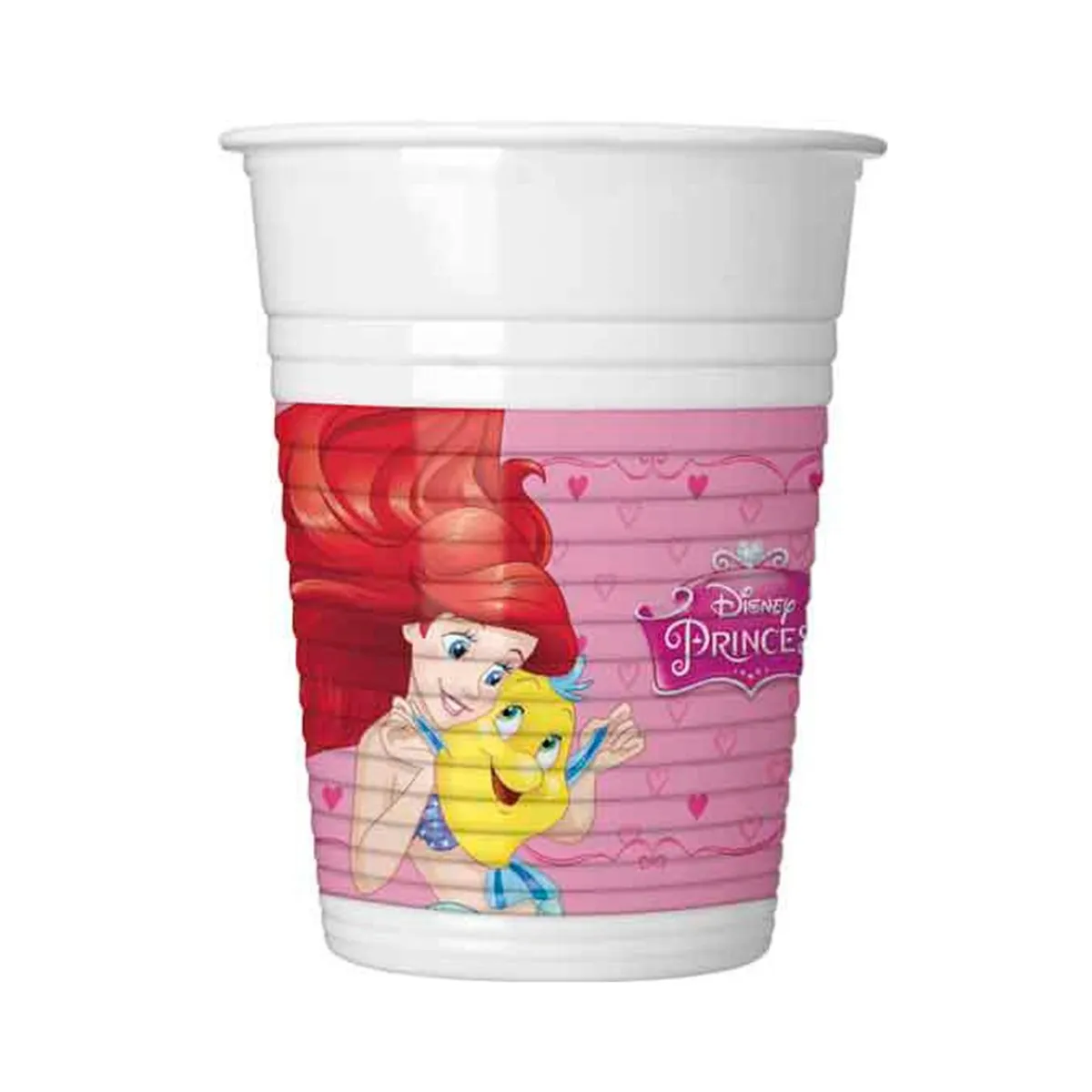 LIRAGRAM Artículos De Fiesta Y Regalos*Princesas Disney - Pack 8 Vasos