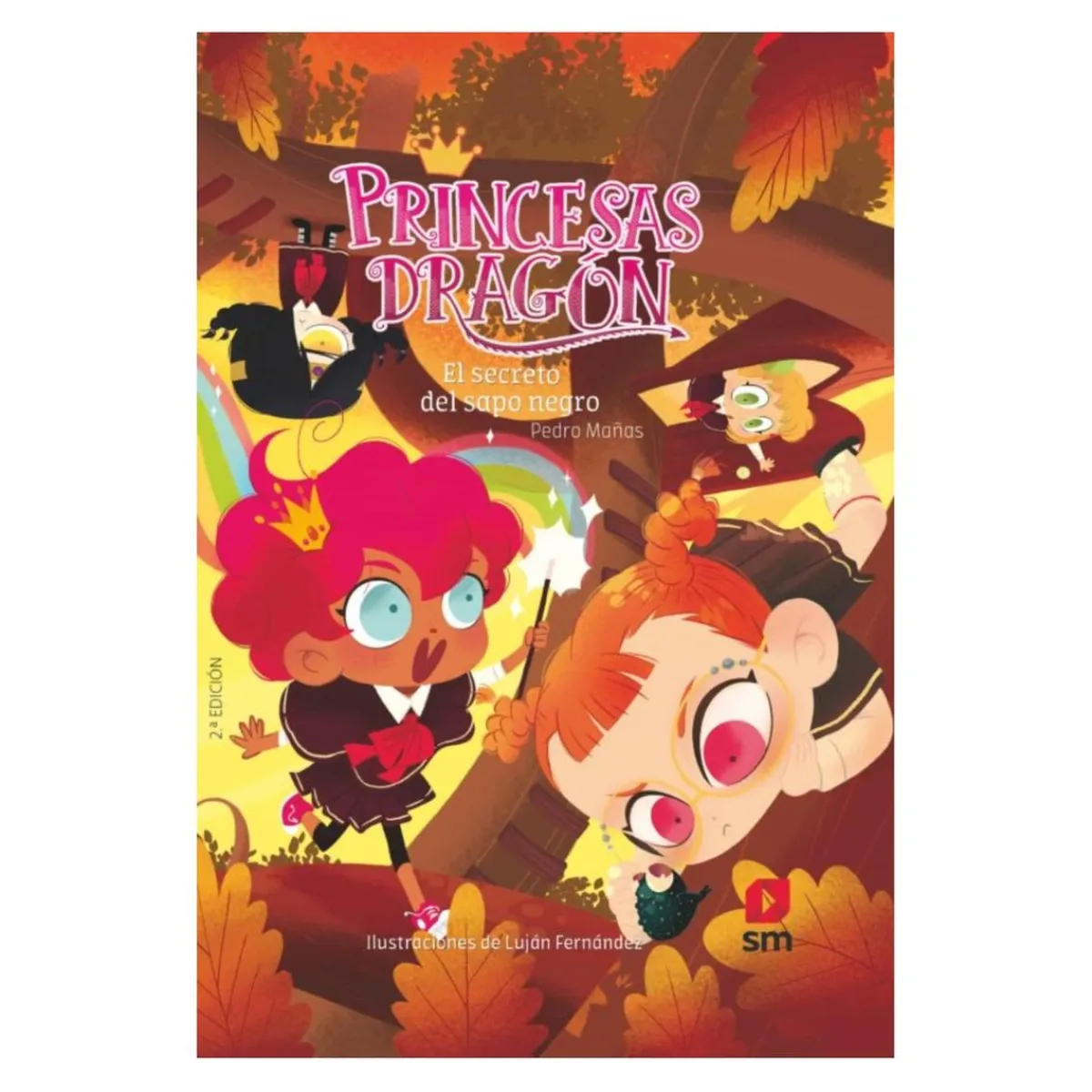 SM Juguetes Educativos Y Libros*Princesas Dragón - El secreto del sapo negro - Libro 7