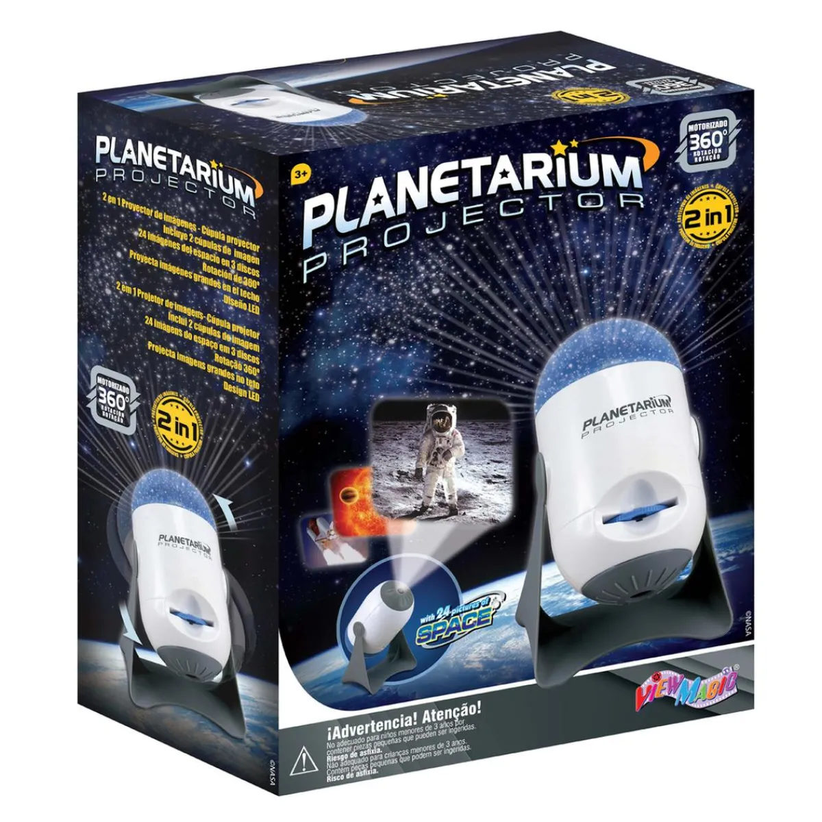 TOYS "R" US Steam*Proyector Planetario 2 en 1