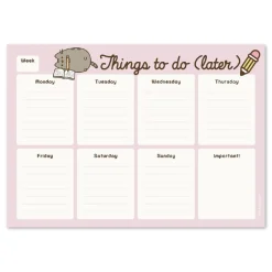 ERIK Material Escolar*Pusheen - Bloc planificador semanal A4