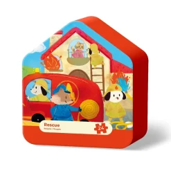 OLIVO Juegos Y Puzzles*Puzzle de animales de rescate (24 piezas)