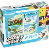 EUROPRICE Juegos Y Puzzles*Puzzles de Looney Tunes 4 en 1