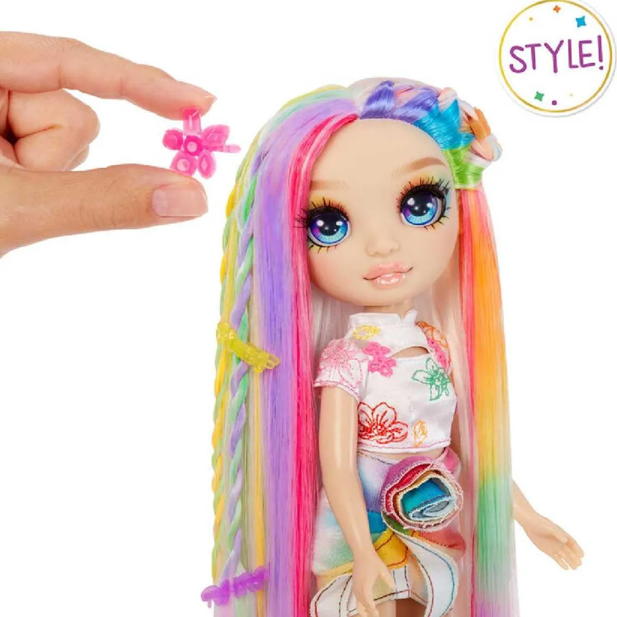 RAINBOW HIGH Muñecas*- Hair Chalk & Style - Amaya Raine