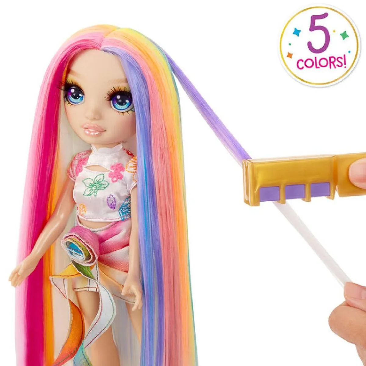 RAINBOW HIGH Muñecas*- Hair Chalk & Style - Amaya Raine