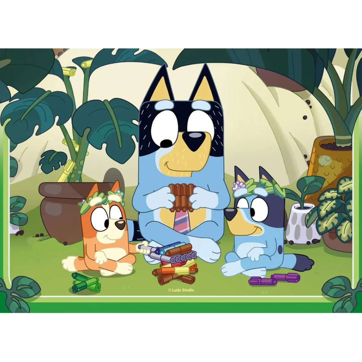 RAVENSBURGER IBÉRICA Juegos Y Puzzles*Ravensburger - 2 puzzles 24 piezas Bluey