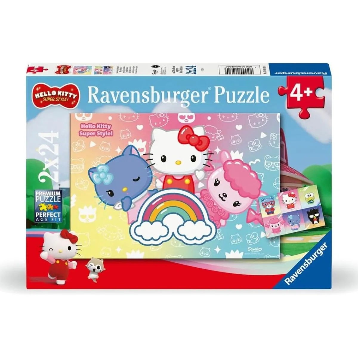RAVENSBURGER IBÉRICA Juegos Y Puzzles*Ravensburger - 2 puzzles 24 piezas Hello Kitty