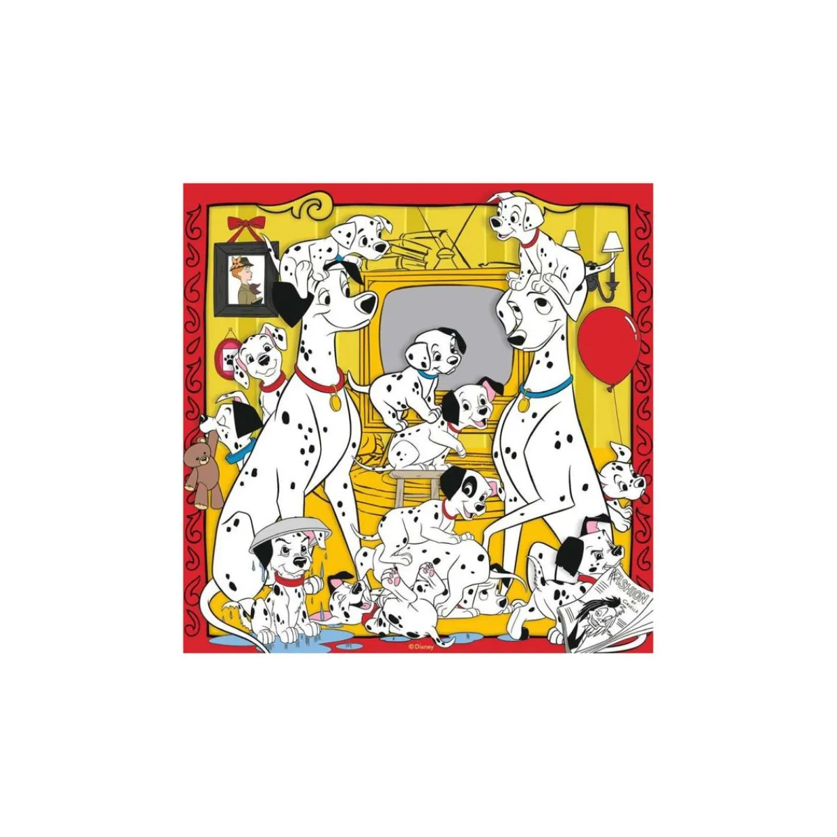 RAVENSBURGER IBÉRICA Juegos Y Puzzles*Ravensburger - Animales felices - Puzzle 3x49 pìezas