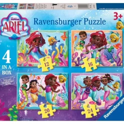 RAVENSBURGER Juegos Y Puzzles*- Ariel La Sirenita Puzzle 4 in a box