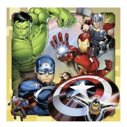 RAVENSBURGER IBÉRICA Juegos Y Puzzles*Ravensburger - Avengers - Pack 3 puzzles 49 piezas