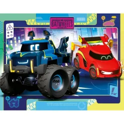 RAVENSBURGER Juegos Y Puzzles*- Batman - Batwheels Puzzle 4 in a Box